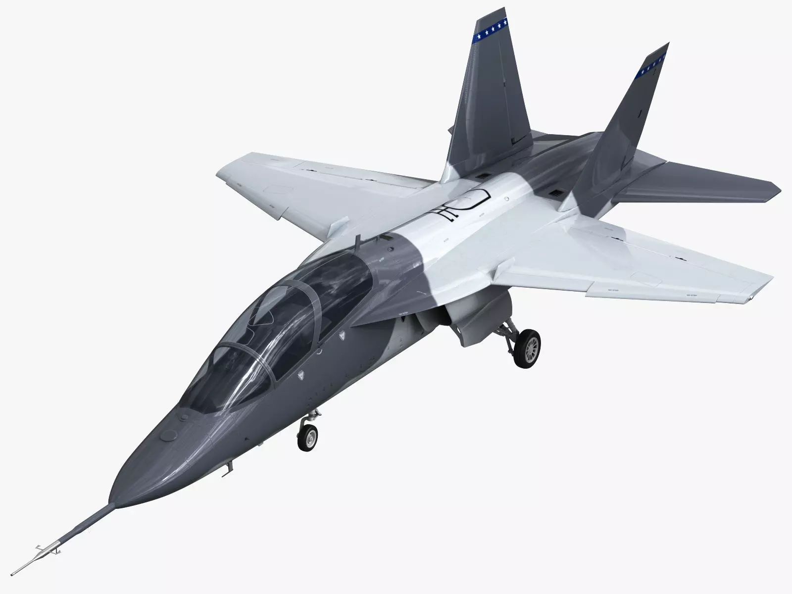 Boeing T-X 3D model