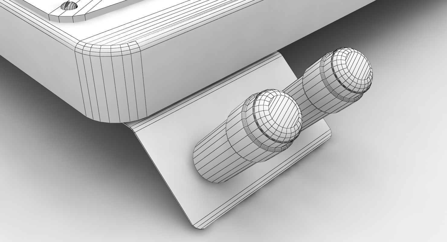 Mi-8MT Mi-17MT Left Overhead Panels Board English 2 Low-poly 3D model_15