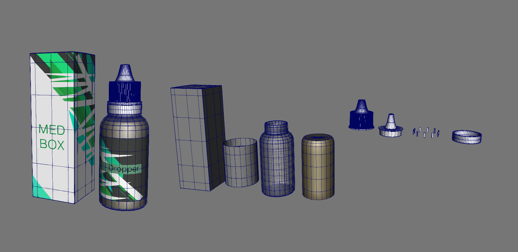 Dropper 01 3D model_6