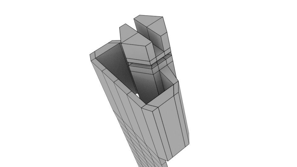 Low Poly Metal Hose Clamp 3D Asset 3D model_10