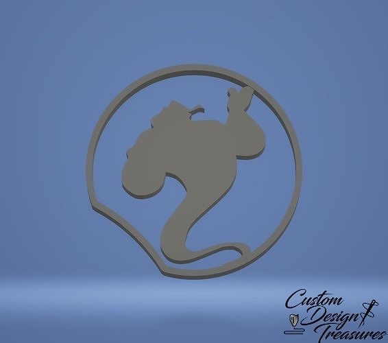 Disney Inspired Mouse Ears - Aladdin Genie 3D print model