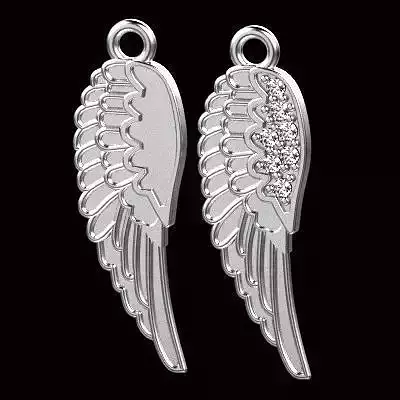 WING SET pendant with knife