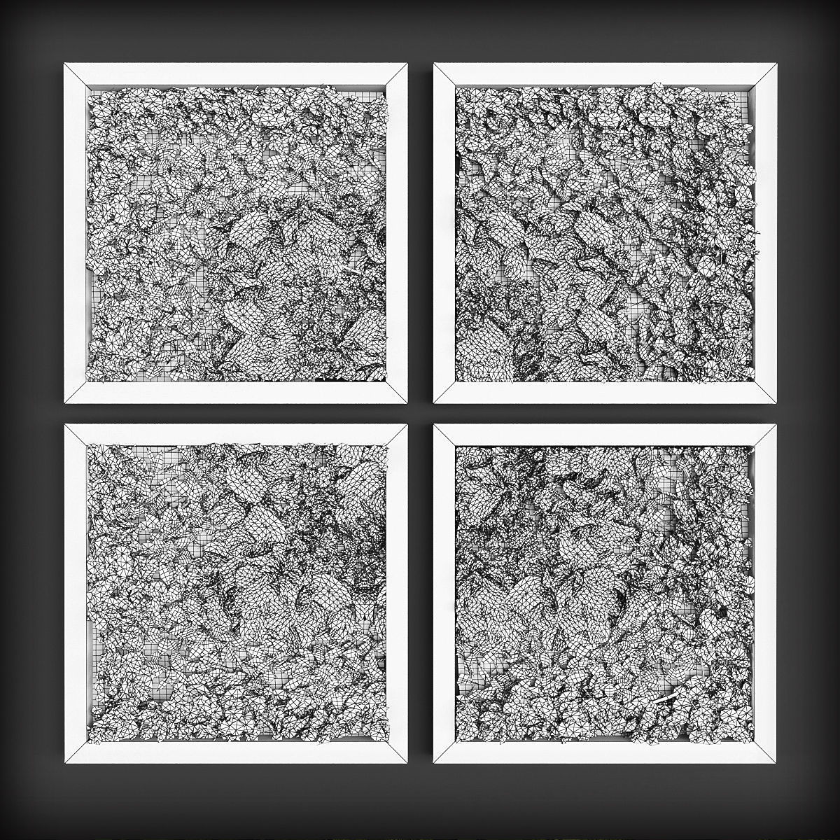 Vertical gardening 08 Low-poly 3D model_2