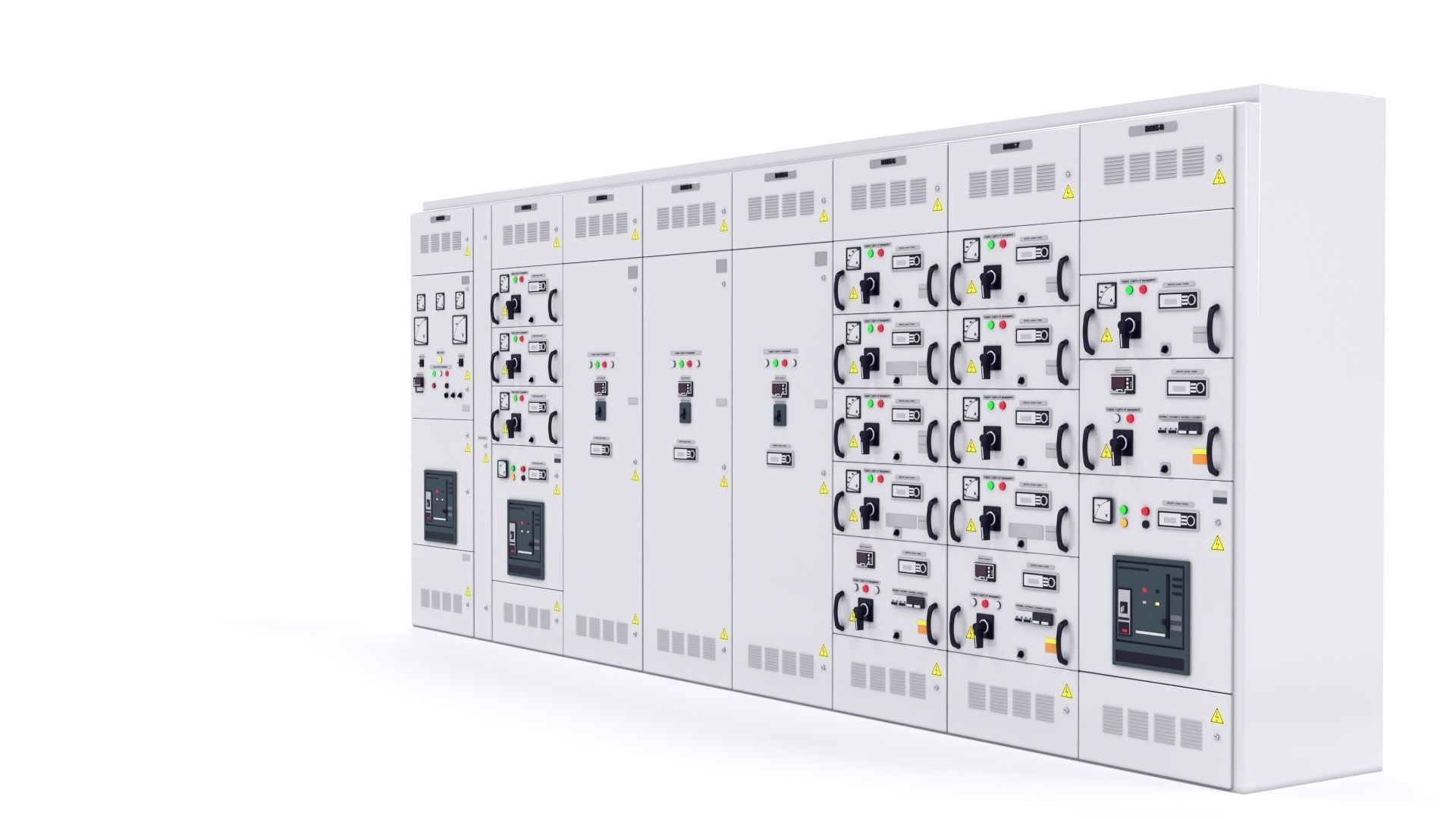 Complete Transformer Substations for Internal Installation  3D model_3