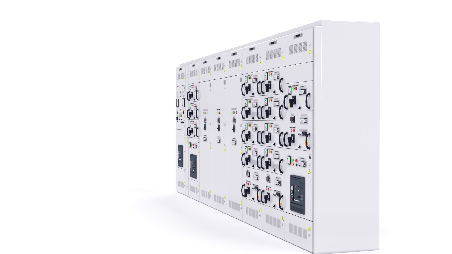 Complete Transformer Substations for Internal Installation  3D model_4