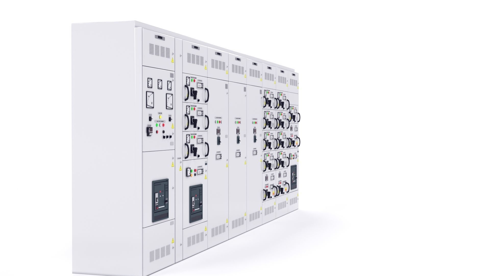 Complete Transformer Substations for Internal Installation  3D model_10