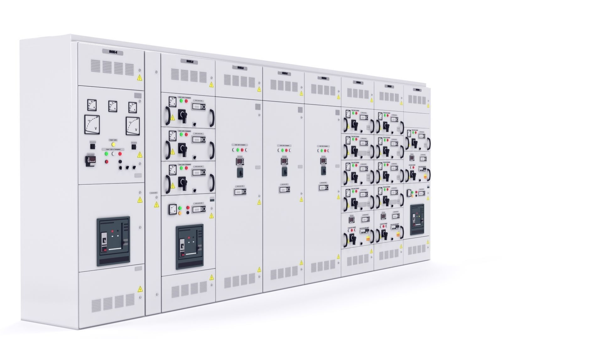 Complete Transformer Substations for Internal Installation  3D model_11