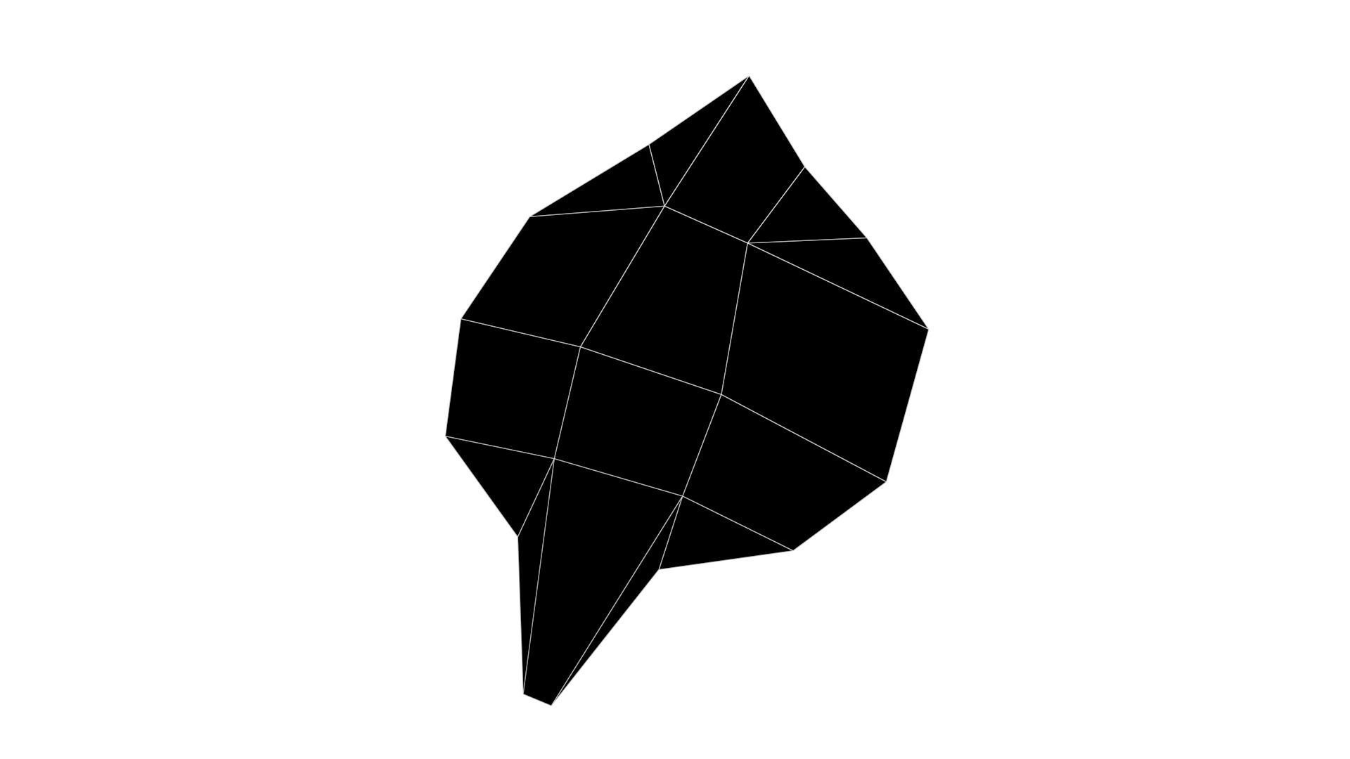 Leaves 002 Low-poly 3D model_5