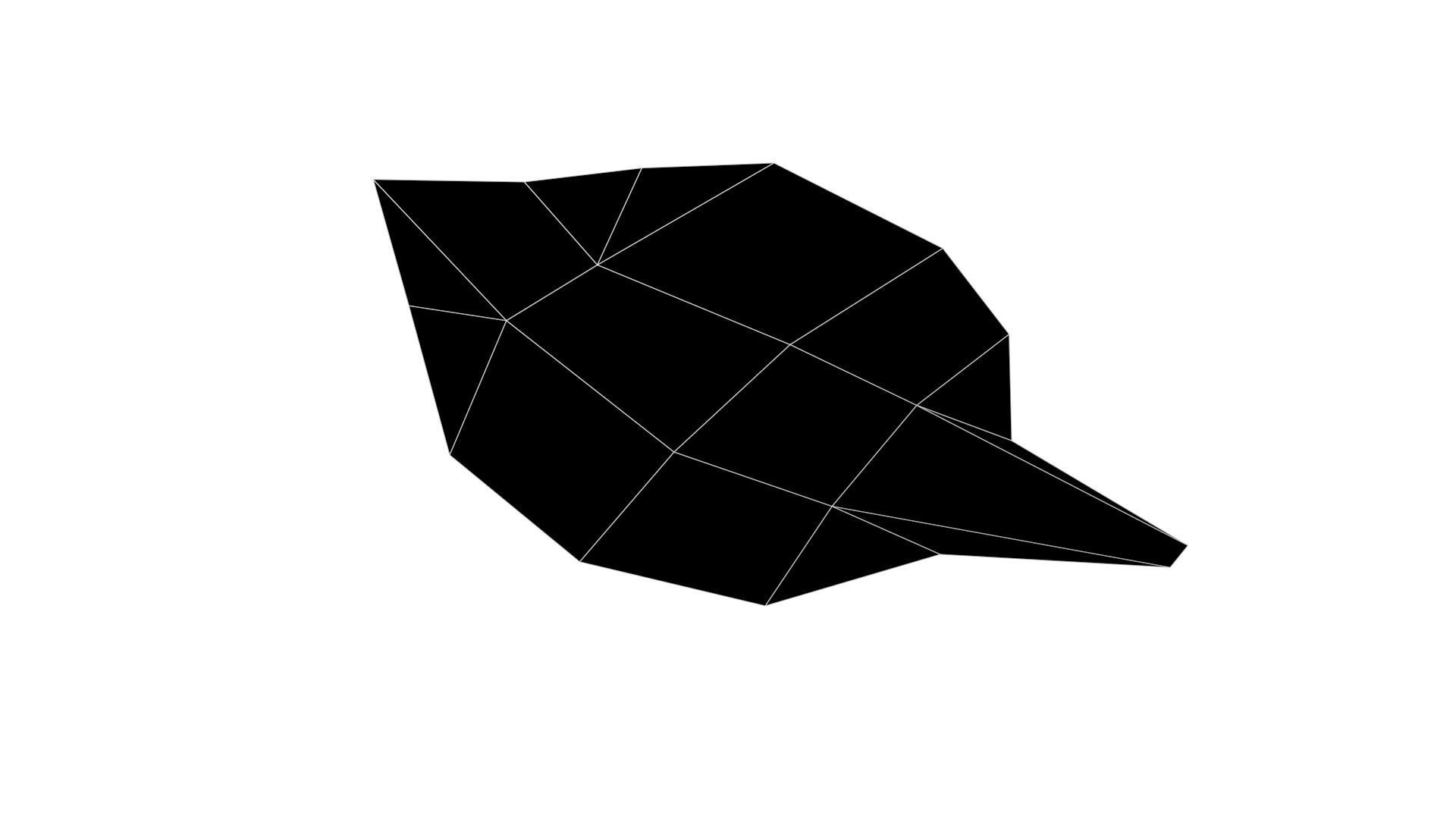Leaves 002 Low-poly 3D model_7