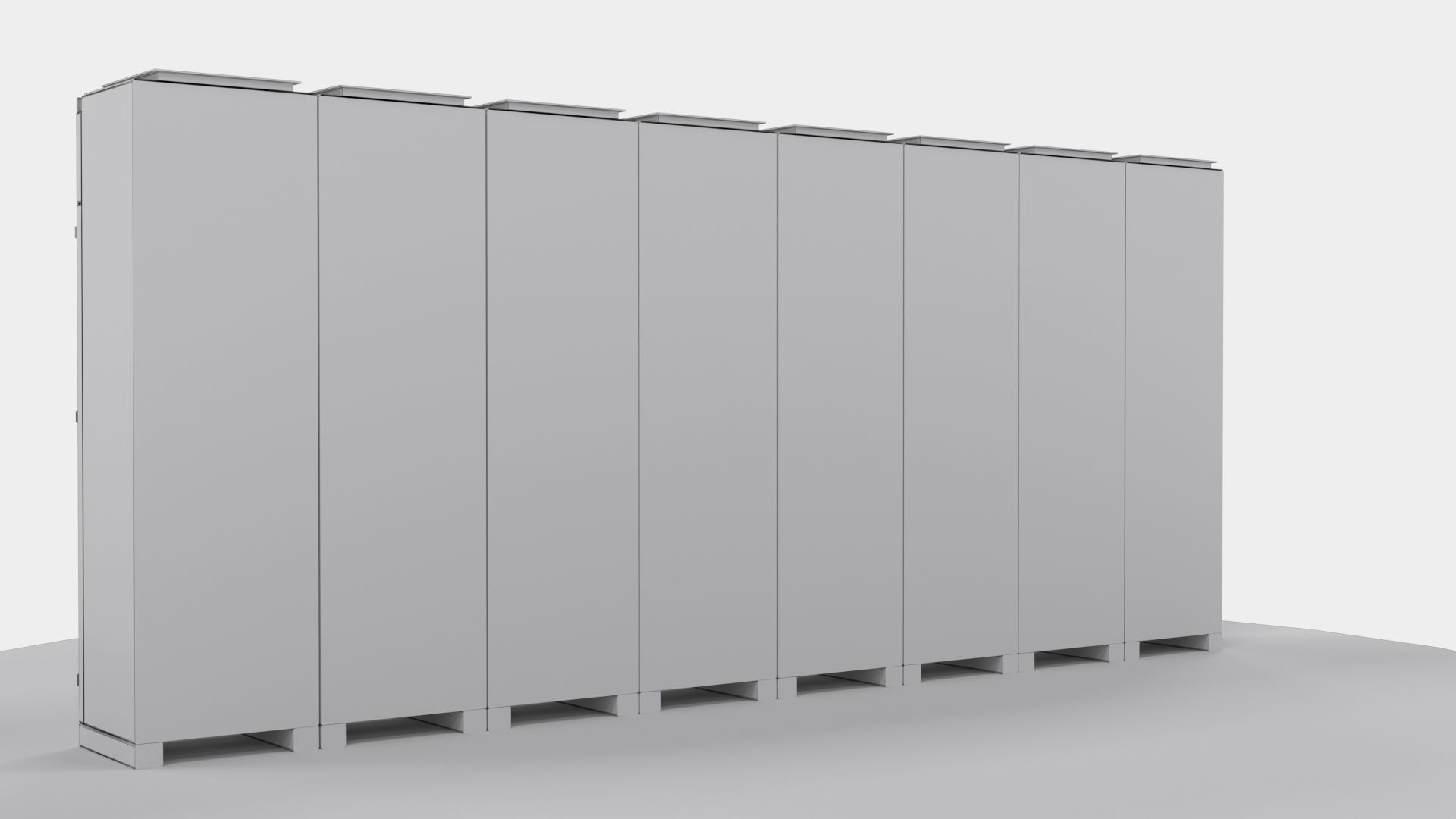 Complete Panels electricity cupboard 3D model_18