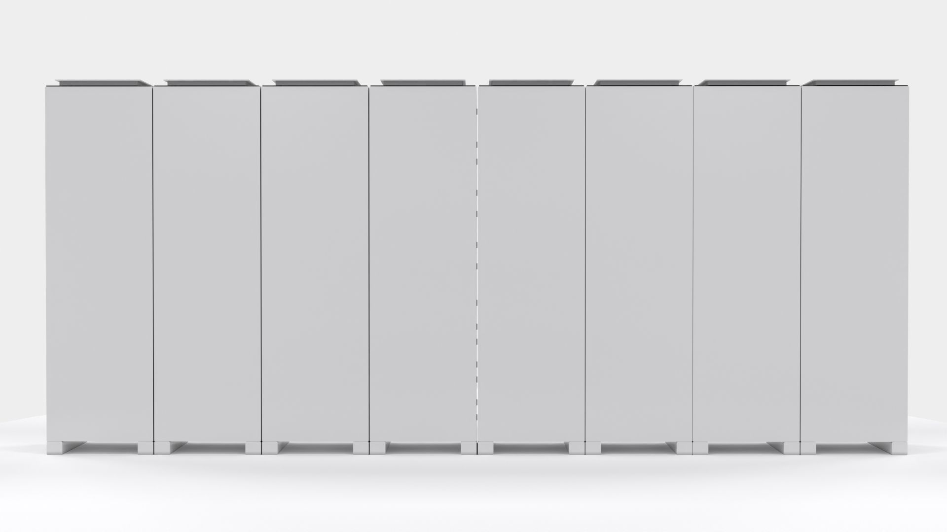 Complete Panels electricity cupboard 3D model_7