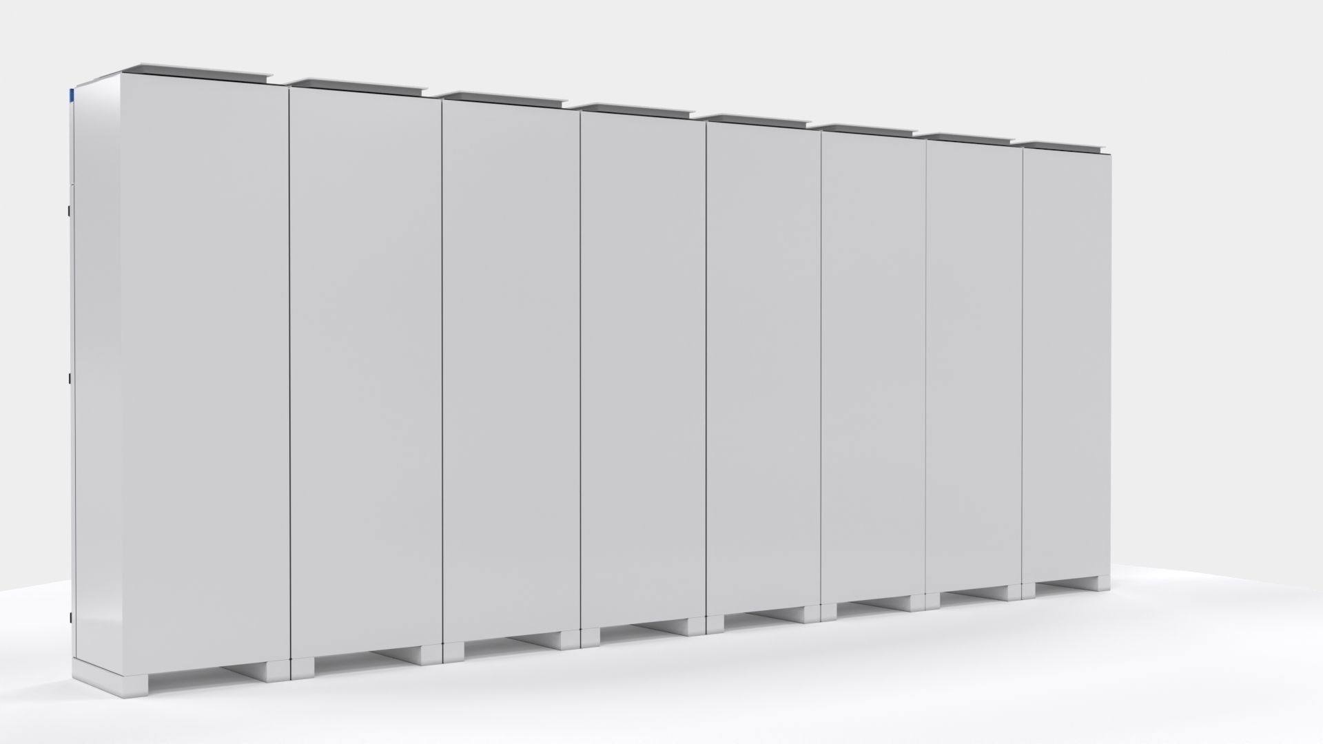 Complete Panels electricity cupboard 3D model_6