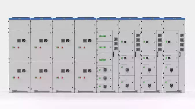 Complete Panels electricity cupboard 3D model