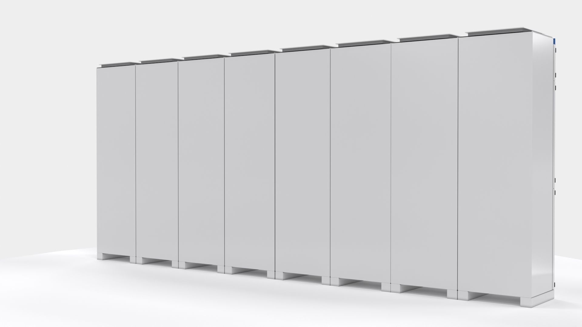 Complete Panels electricity cupboard 3D model_8