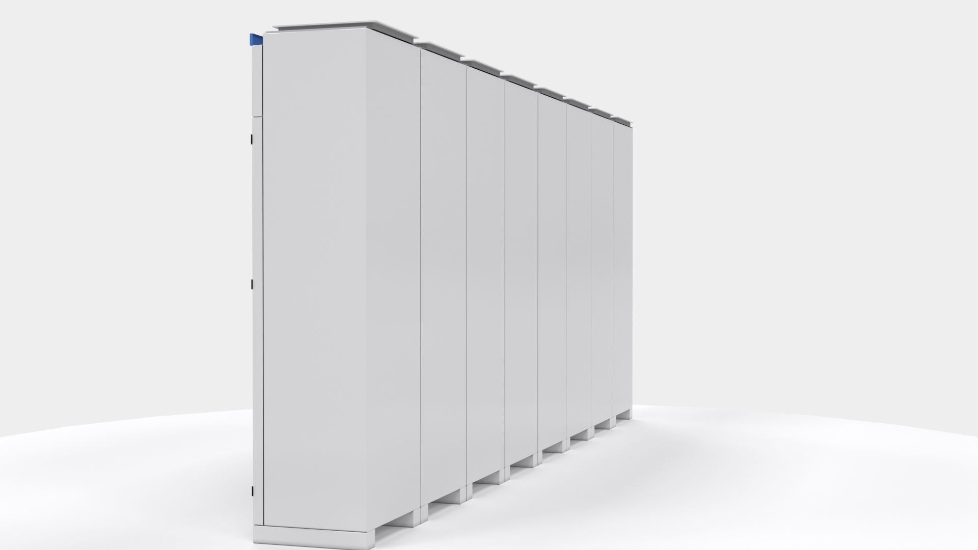 Complete Panels electricity cupboard 3D model_5