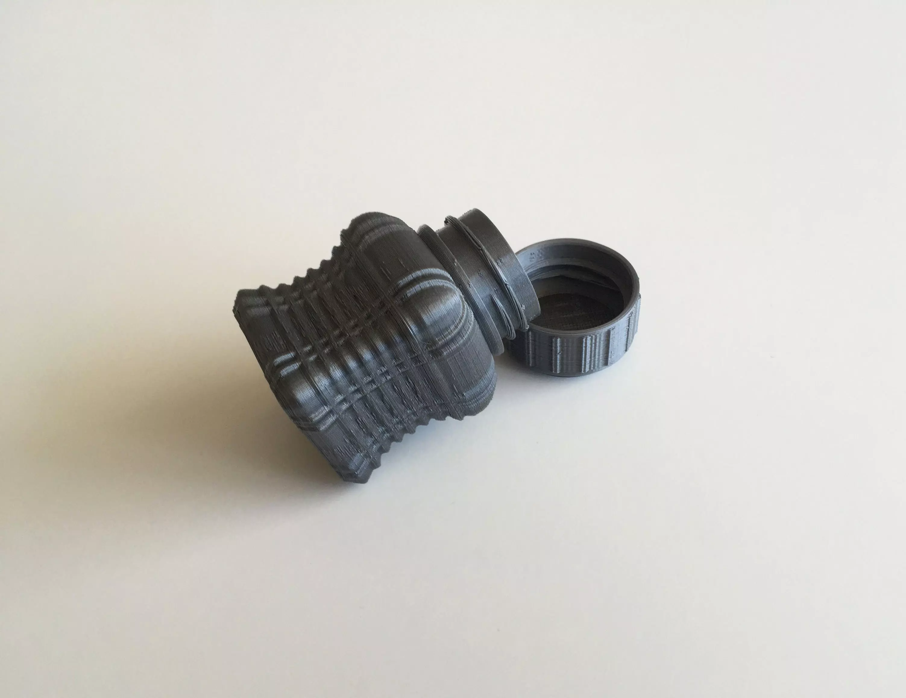 Bottle and Screw-Cap 43 3D print model