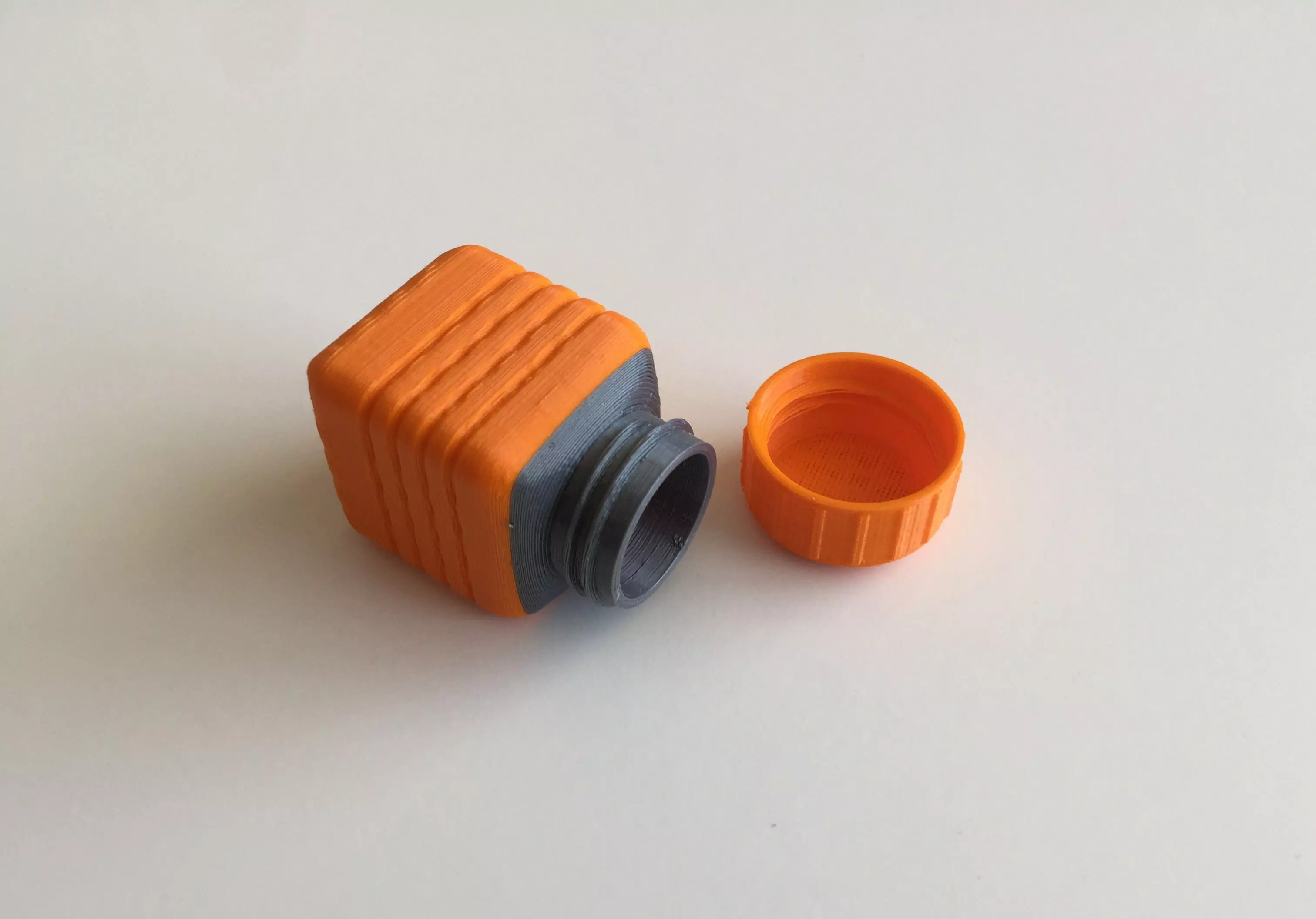 Bottle and Screw-Cap 22 3D print model