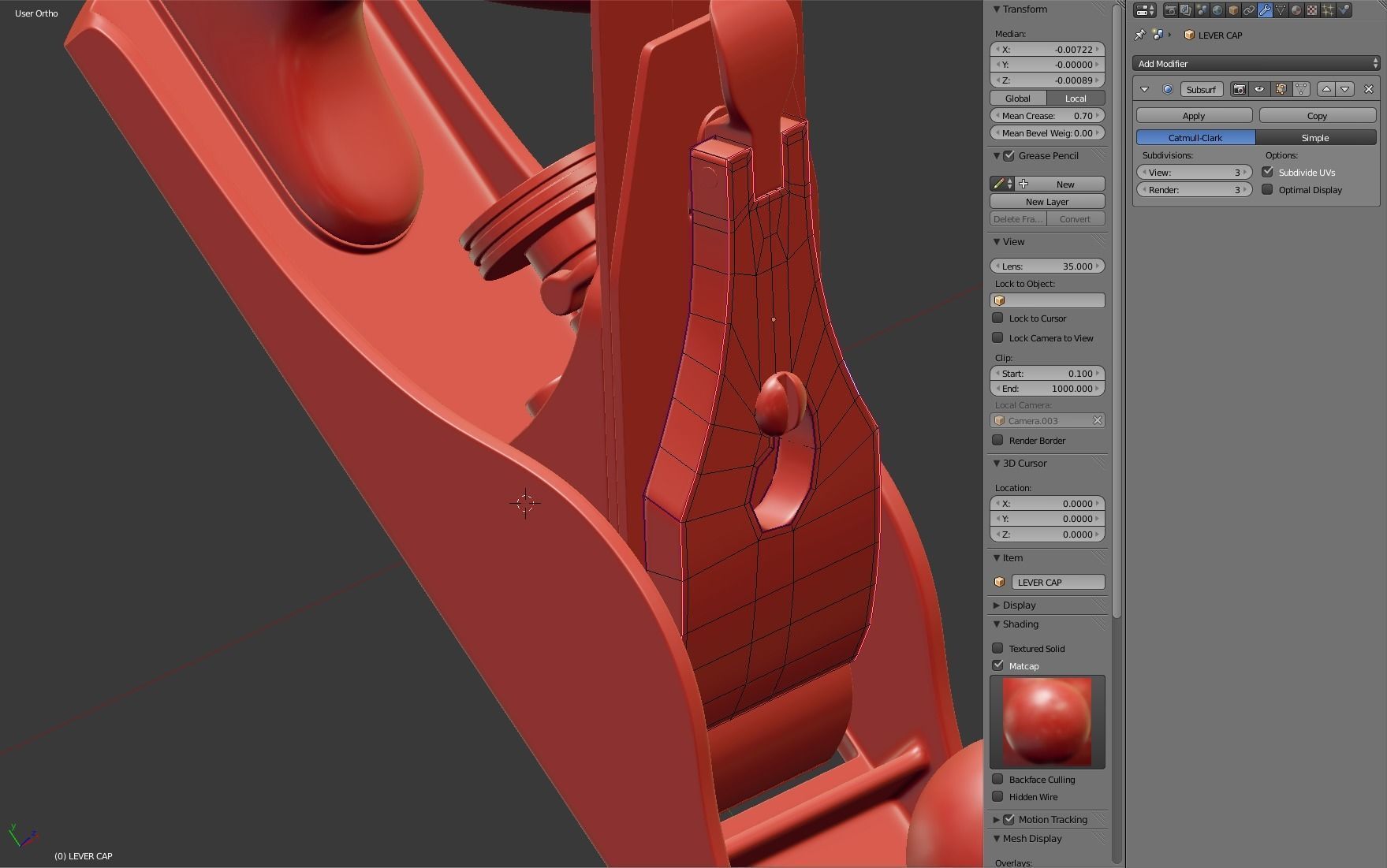 Wood Plane 3D model_20