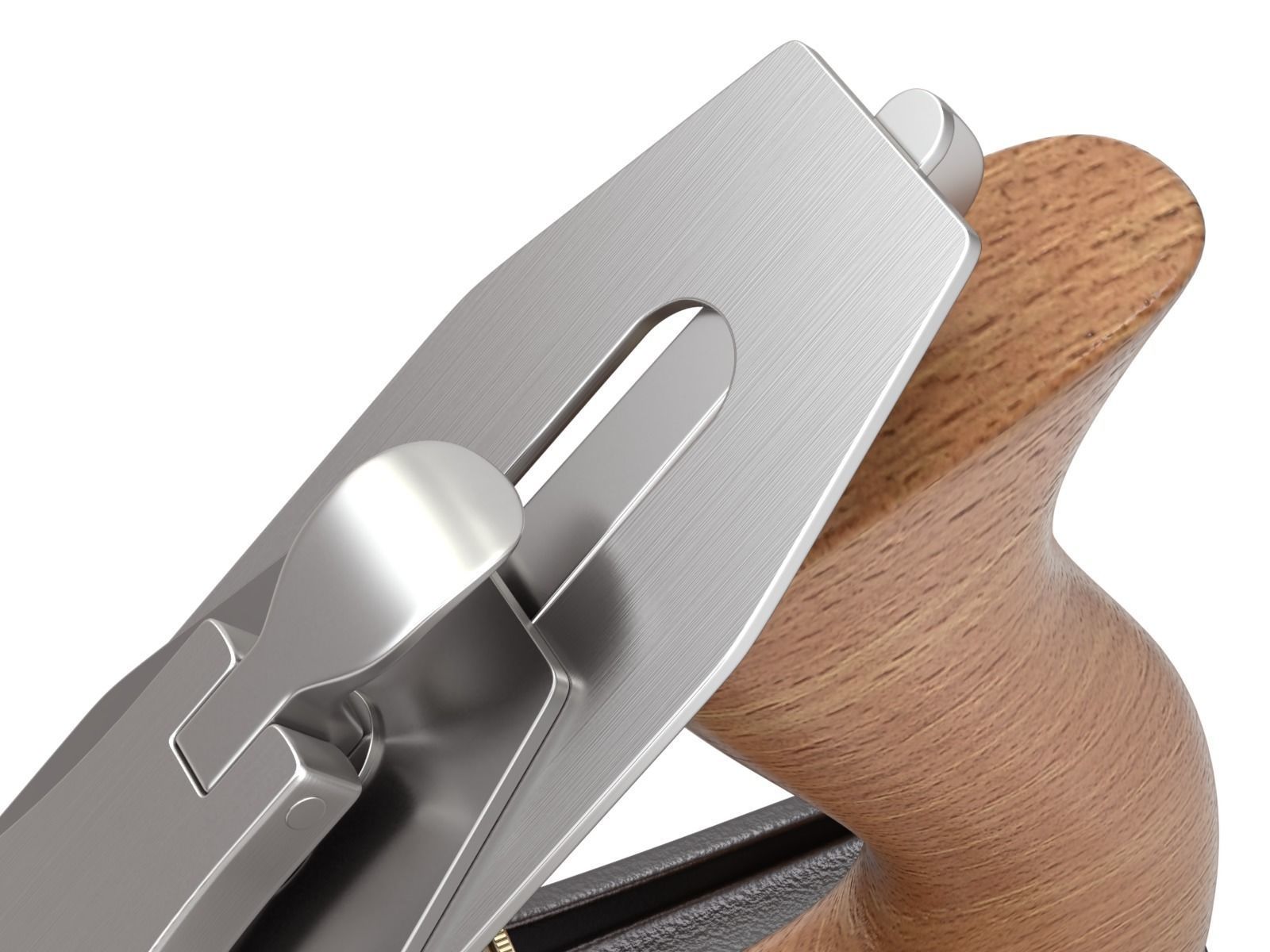 Wood Plane 3D model_4