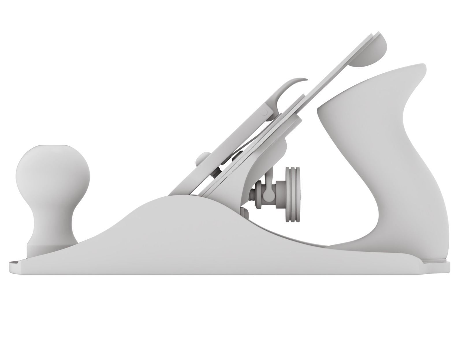 Wood Plane 3D model_16