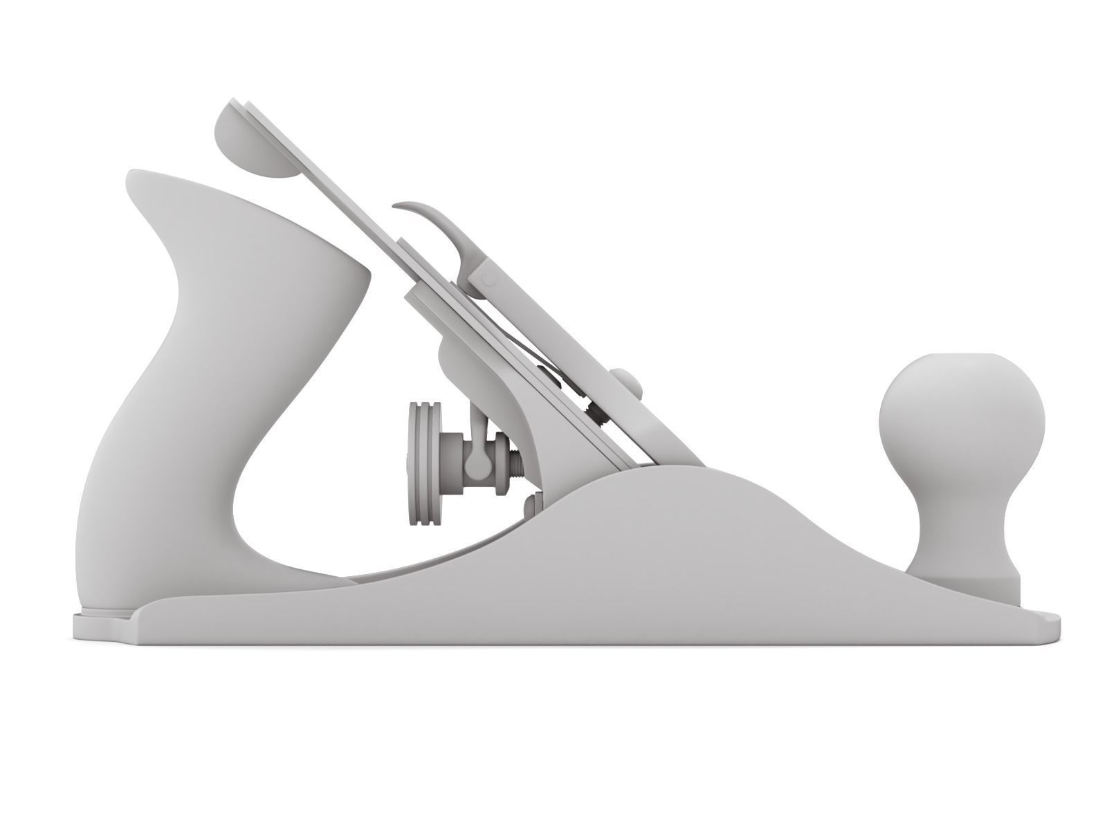 Wood Plane 3D model_12