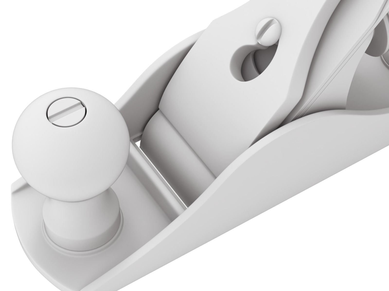 Wood Plane 3D model_13