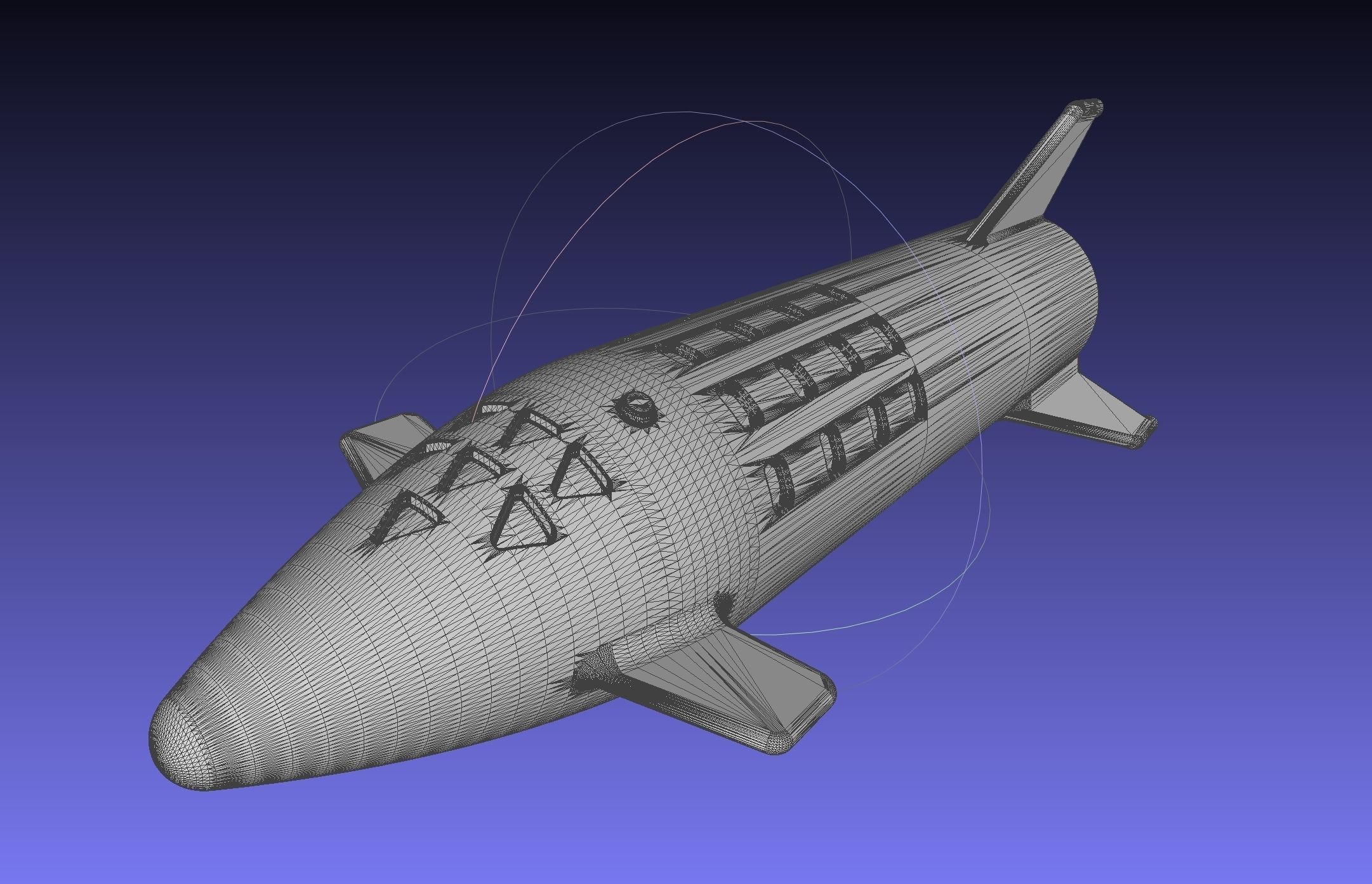 Space X BFR Starship Film Canister Rocket Printable Toy 3D print model_10