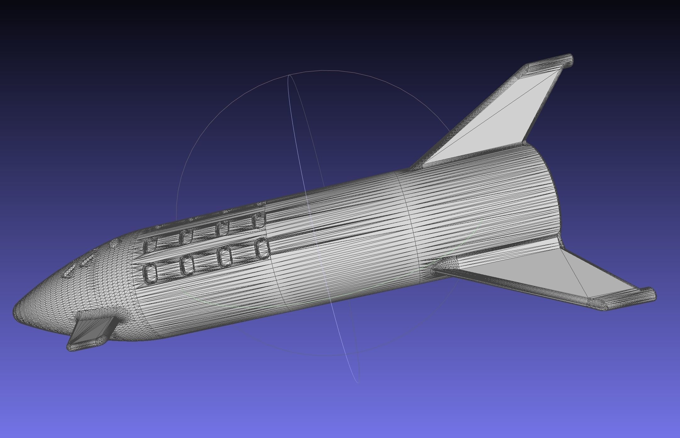 Space X BFR Starship Film Canister Rocket Printable Toy 3D print model_19