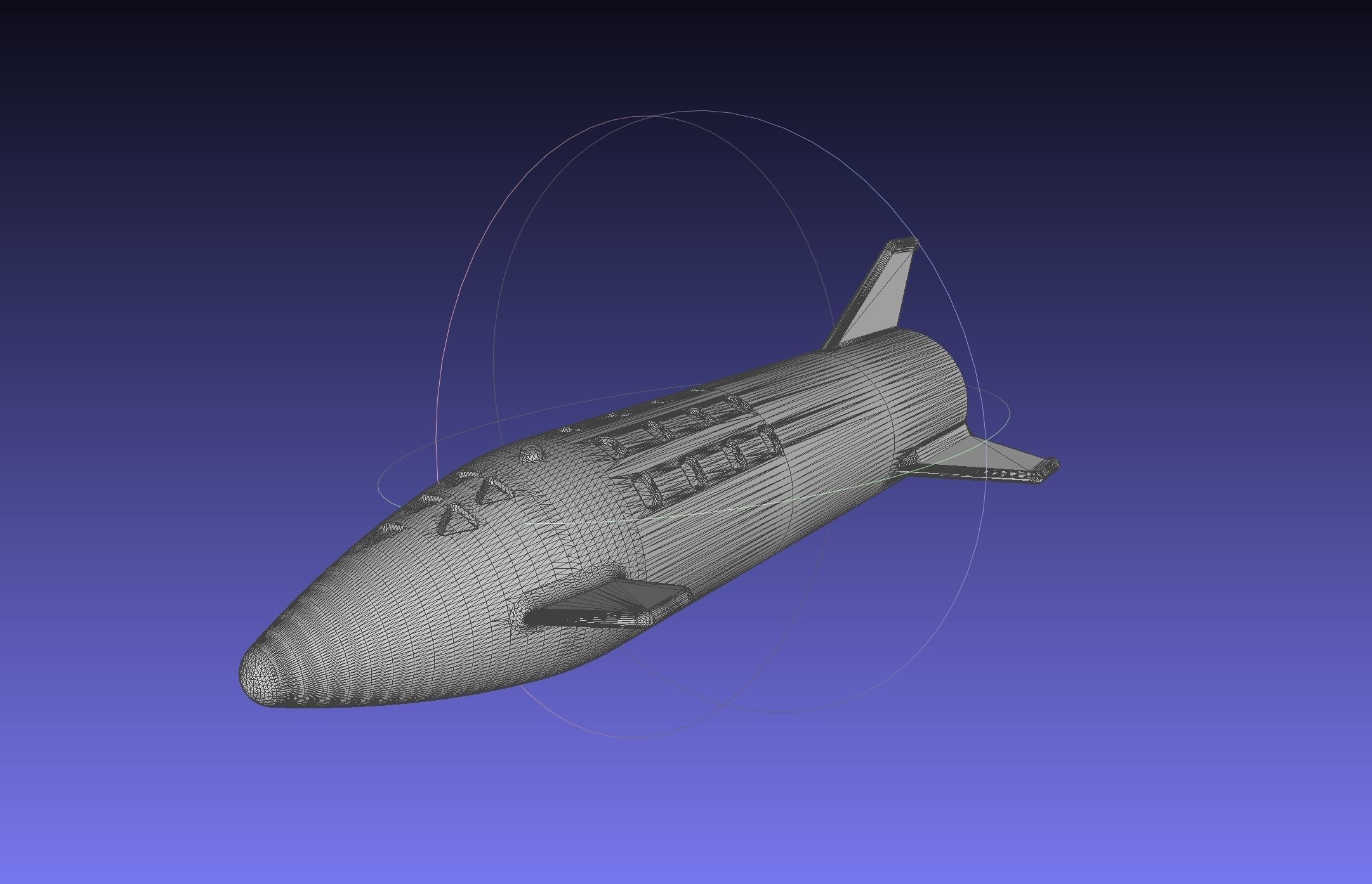 Space X BFR Starship Film Canister Rocket Printable Toy 3D print model_18