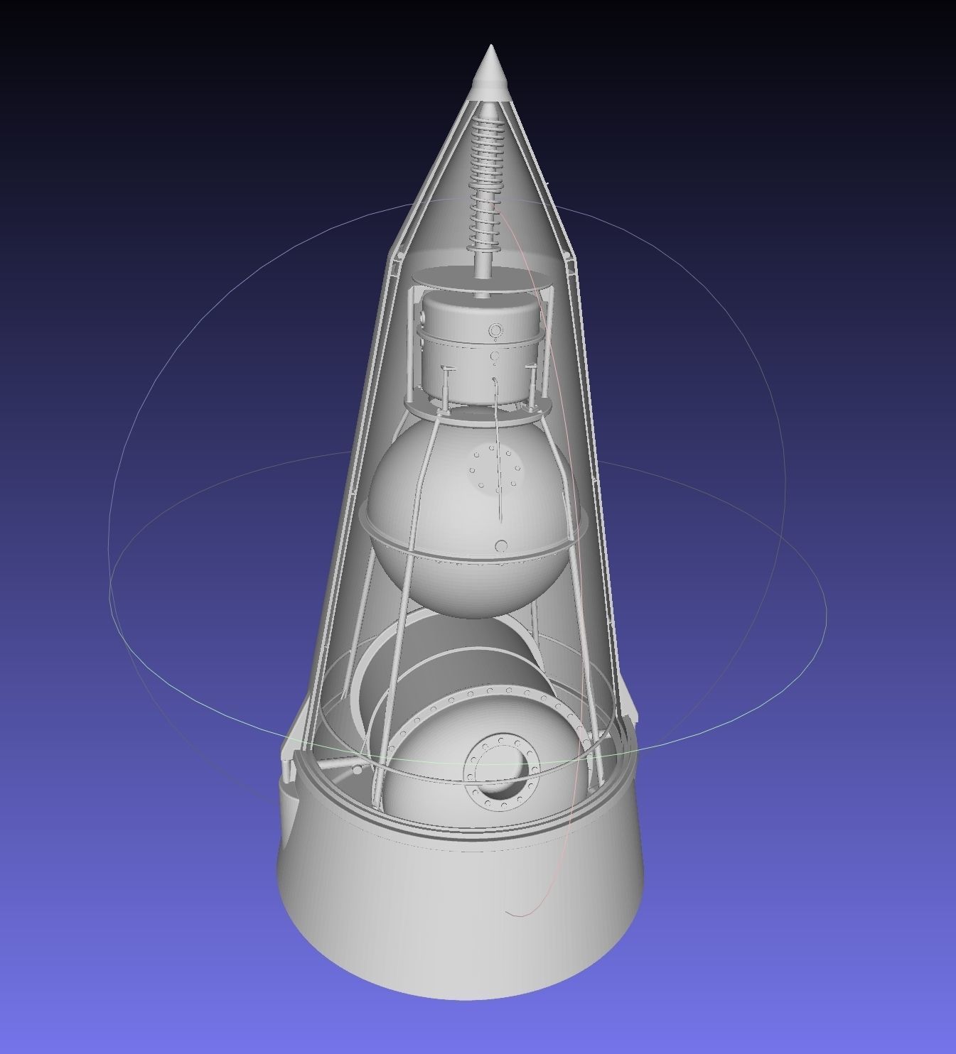 Early Satellites And Spaceprobes Printable Miniatures 3D Model Collection_63