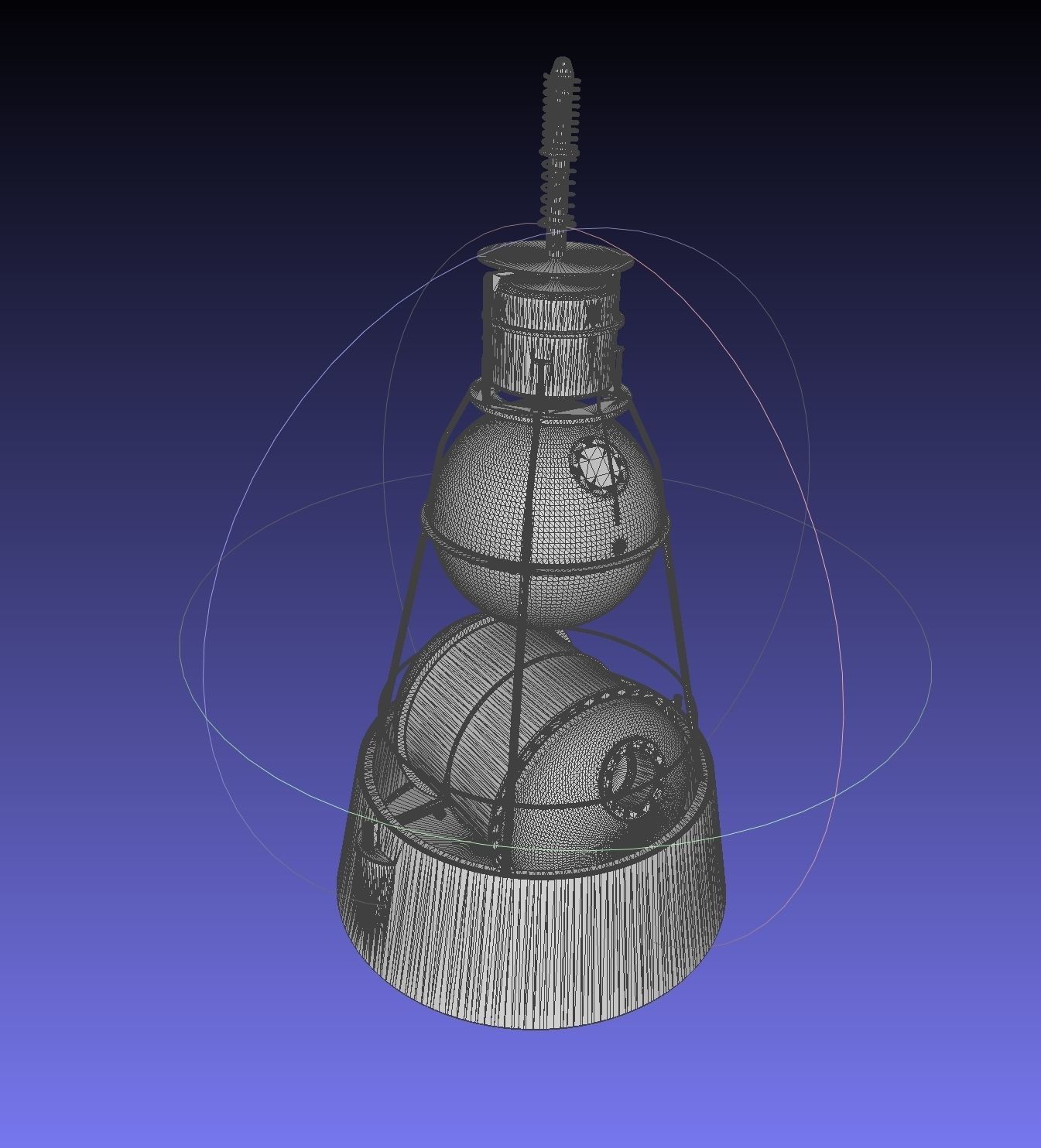 Early Satellites And Spaceprobes Printable Miniatures 3D Model Collection_82