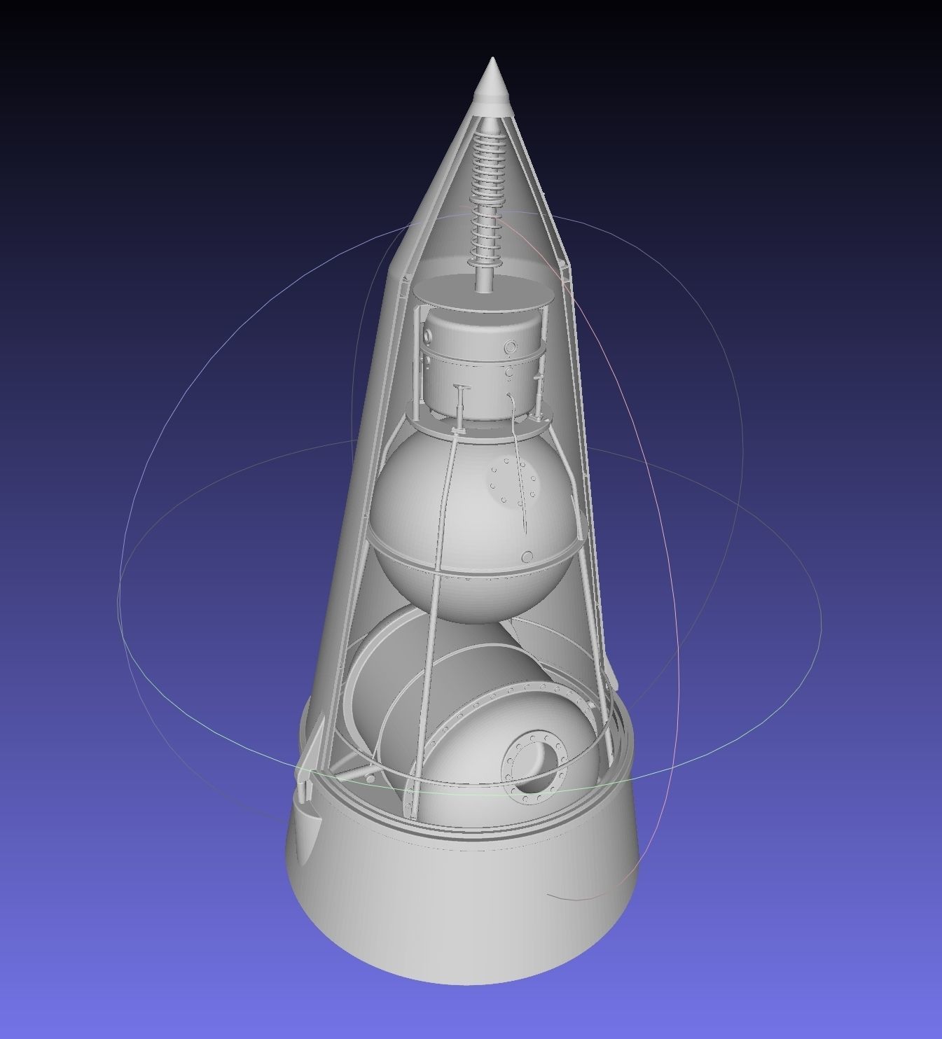 Early Satellites And Spaceprobes Printable Miniatures 3D Model Collection_56