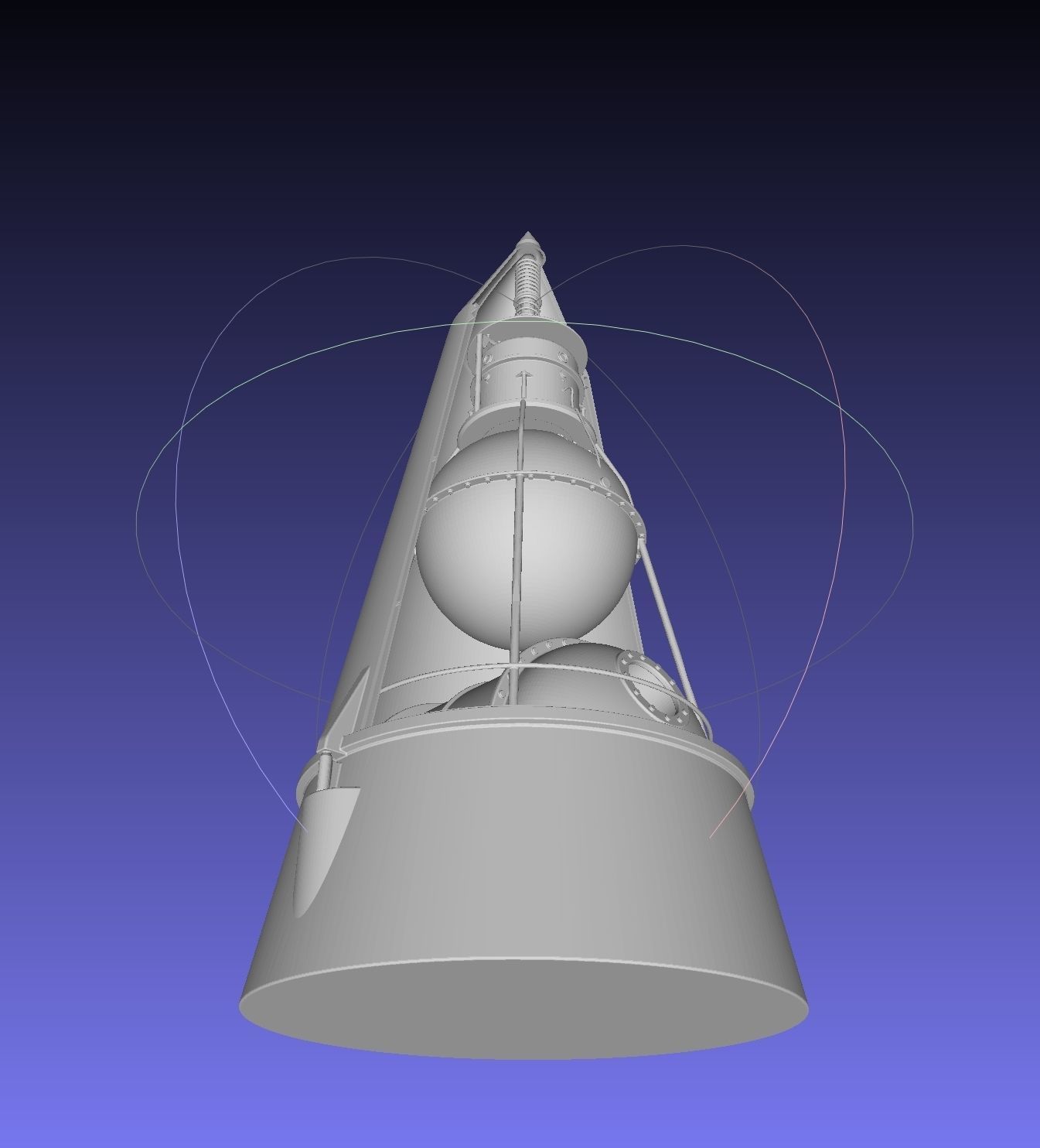 Early Satellites And Spaceprobes Printable Miniatures 3D Model Collection_55