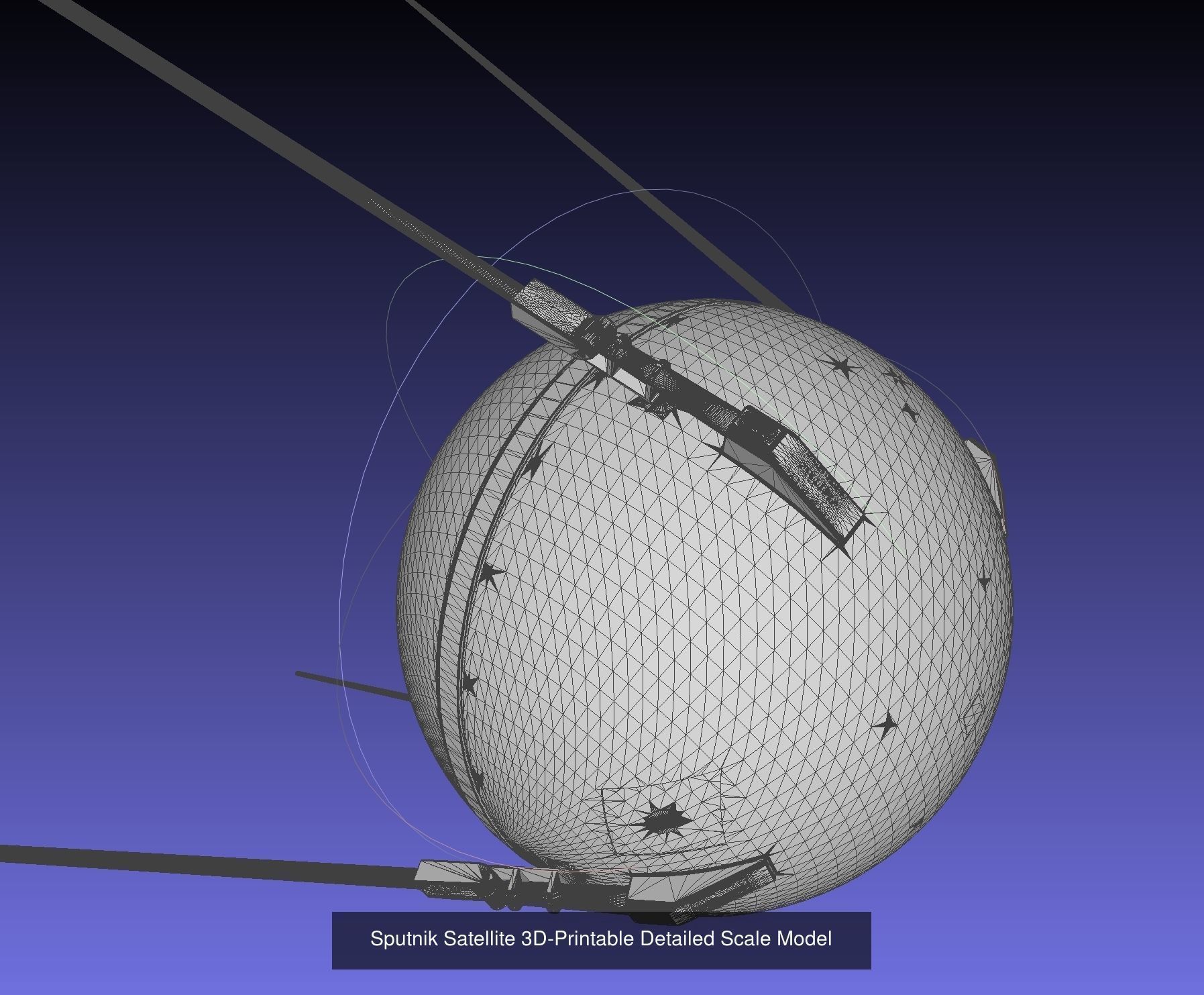 Early Satellites And Spaceprobes Printable Miniatures 3D Model Collection_2