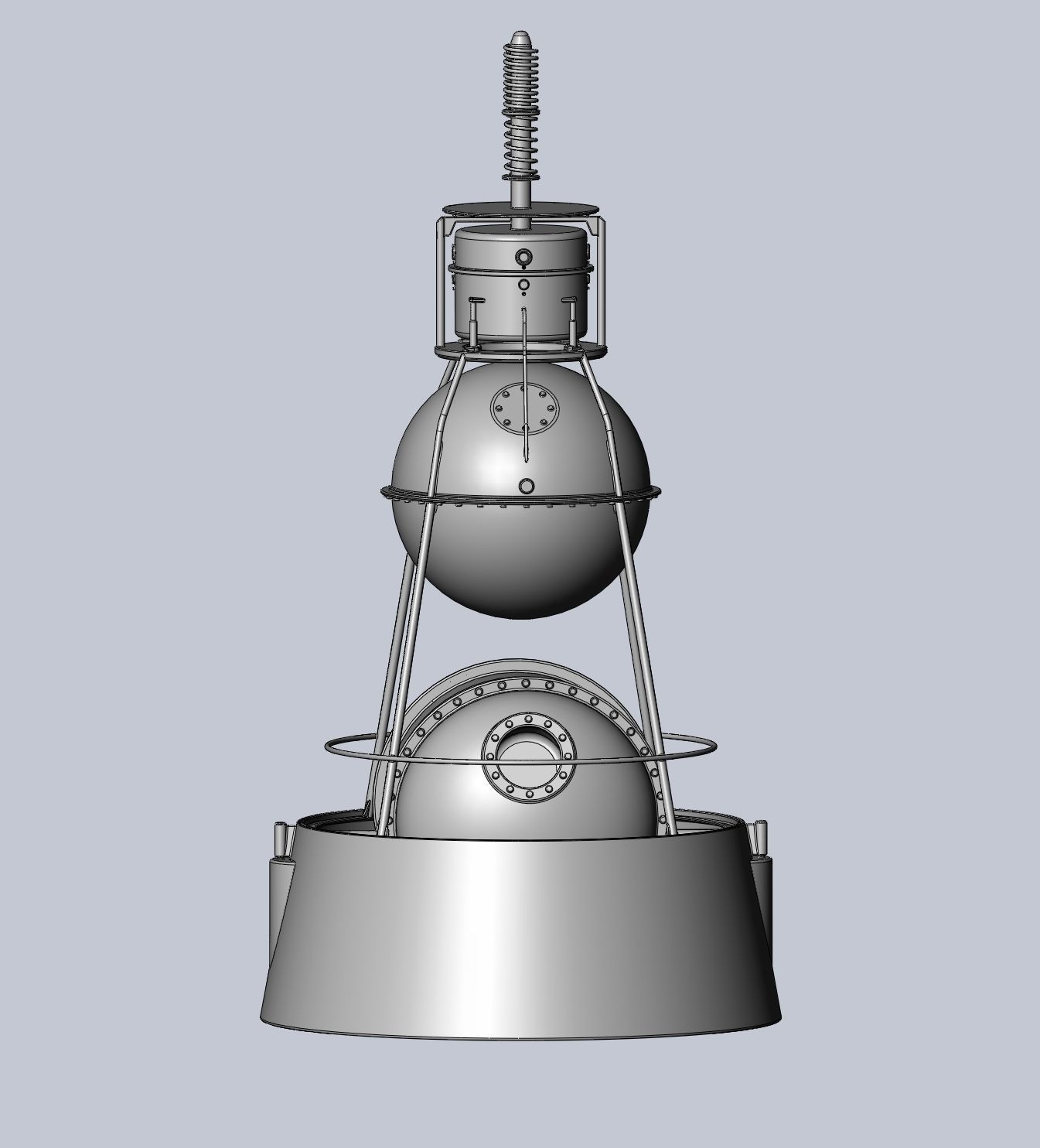 Early Satellites And Spaceprobes Printable Miniatures 3D Model Collection_84