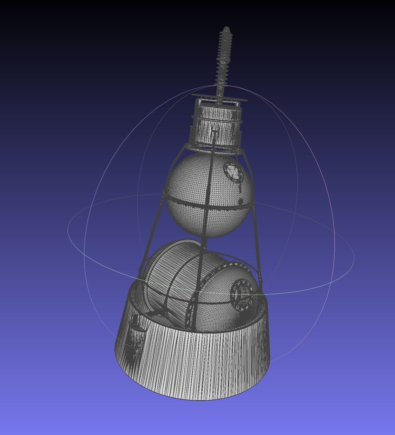 Early Satellites And Spaceprobes Printable Miniatures 3D Model Collection_91