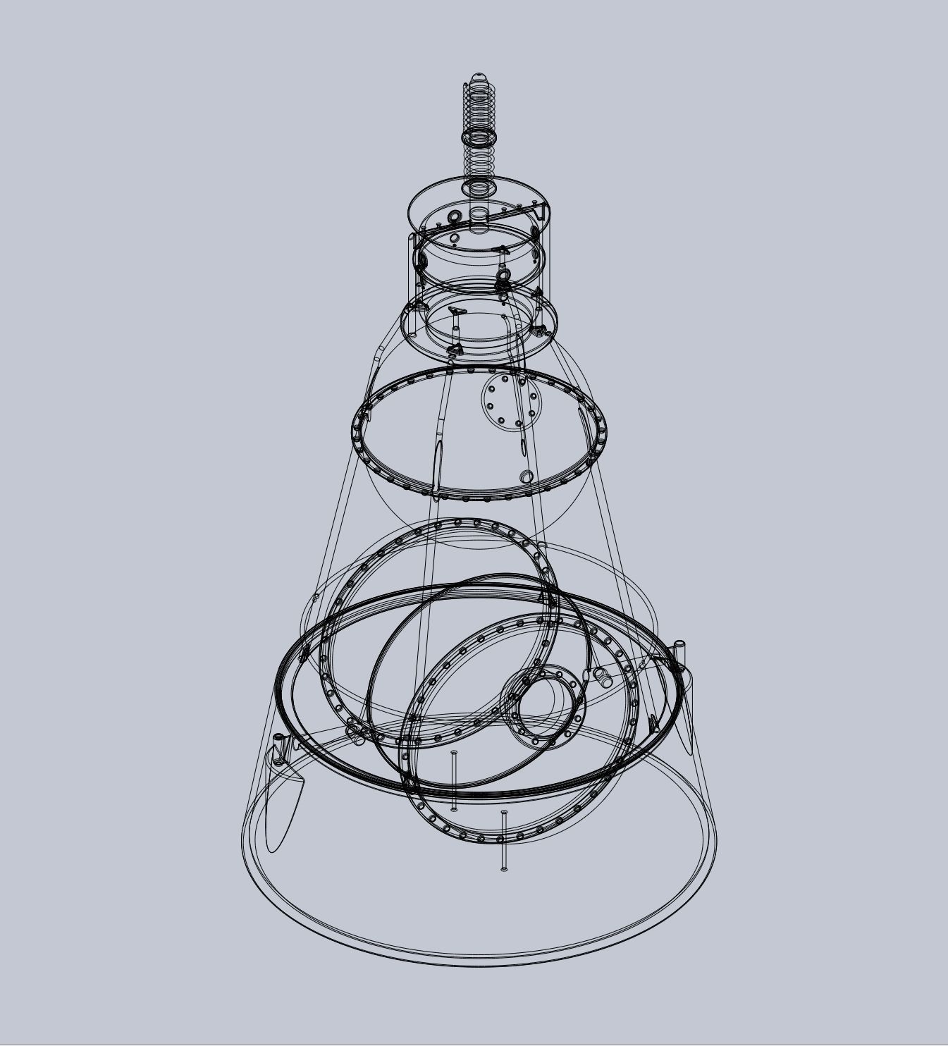 Early Satellites And Spaceprobes Printable Miniatures 3D Model Collection_93