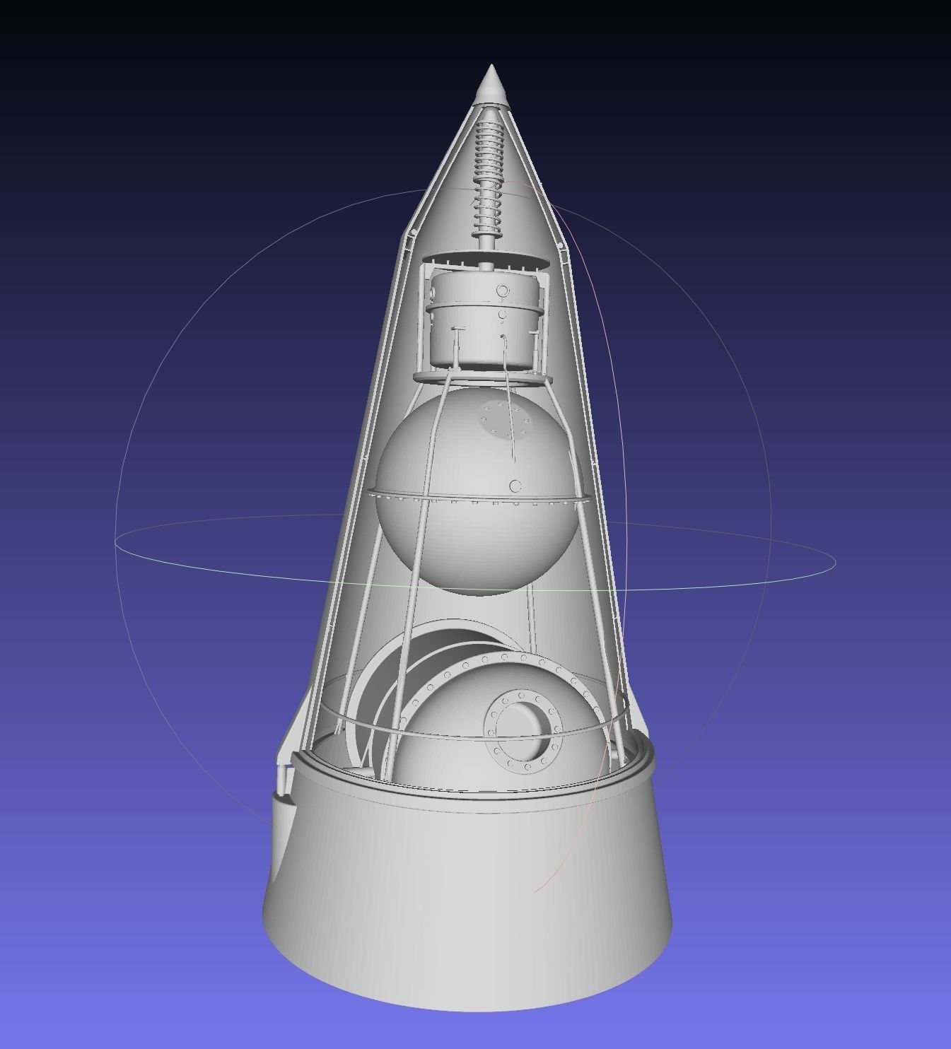 Early Satellites And Spaceprobes Printable Miniatures 3D Model Collection_57