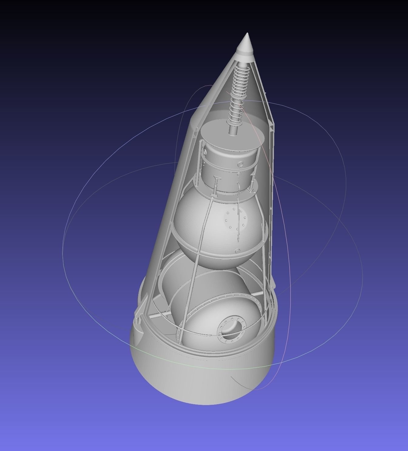 Early Satellites And Spaceprobes Printable Miniatures 3D Model Collection_50