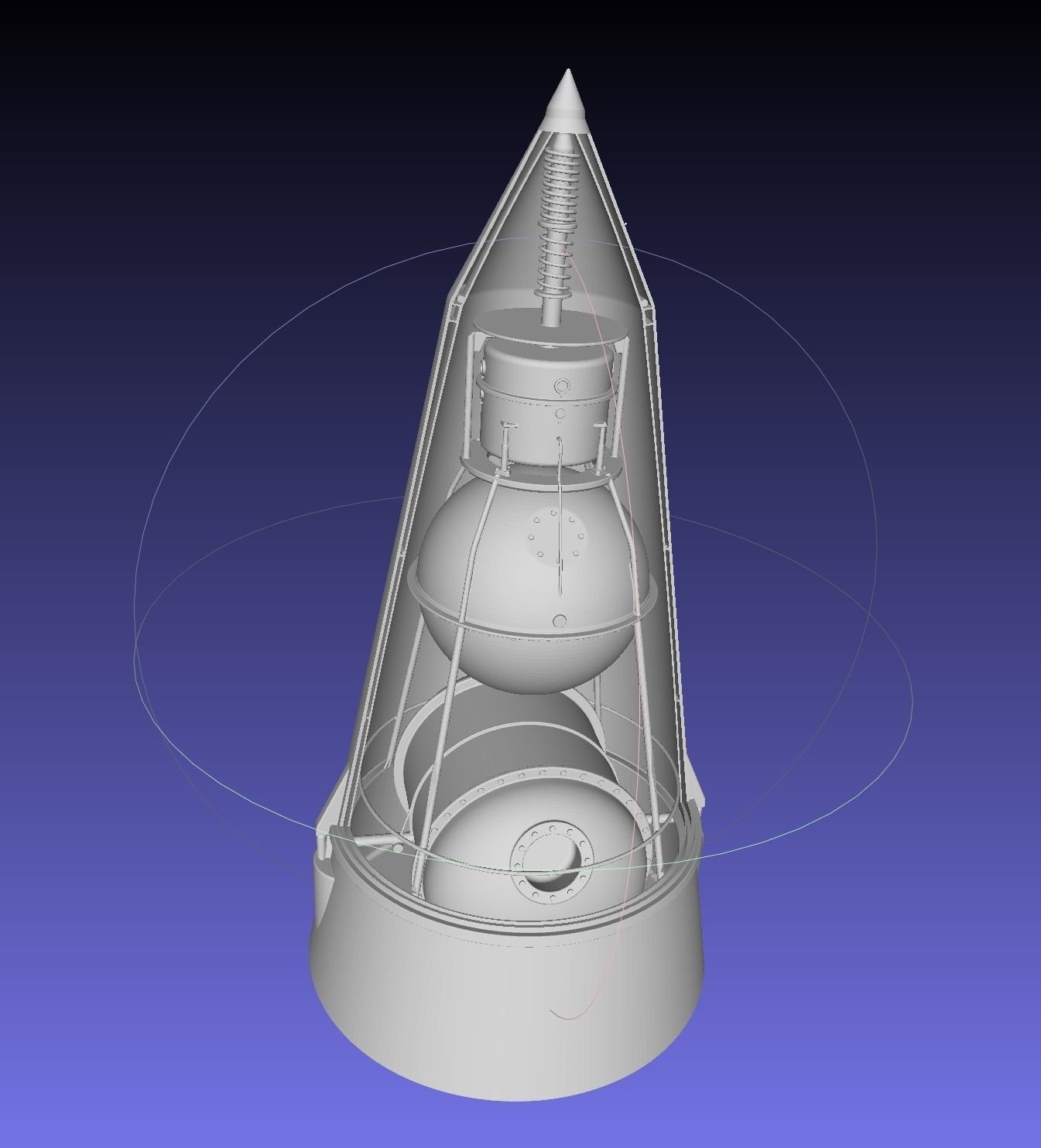 Early Satellites And Spaceprobes Printable Miniatures 3D Model Collection_47