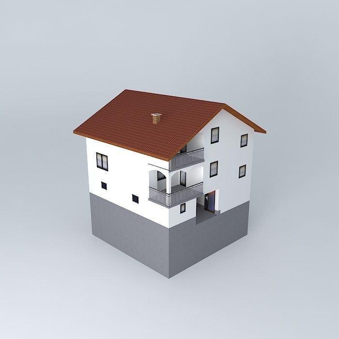 Vejz B House 3D model_1