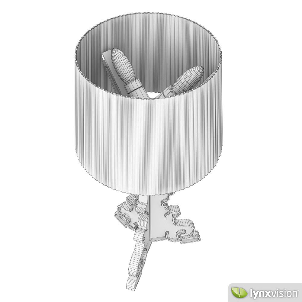 Bourgie Lamp by Kartell 3D model_8