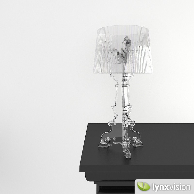 Bourgie Lamp by Kartell 3D model_1