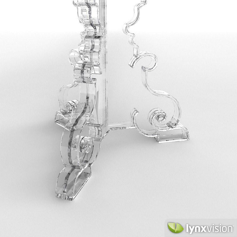 Bourgie Lamp by Kartell 3D model_6