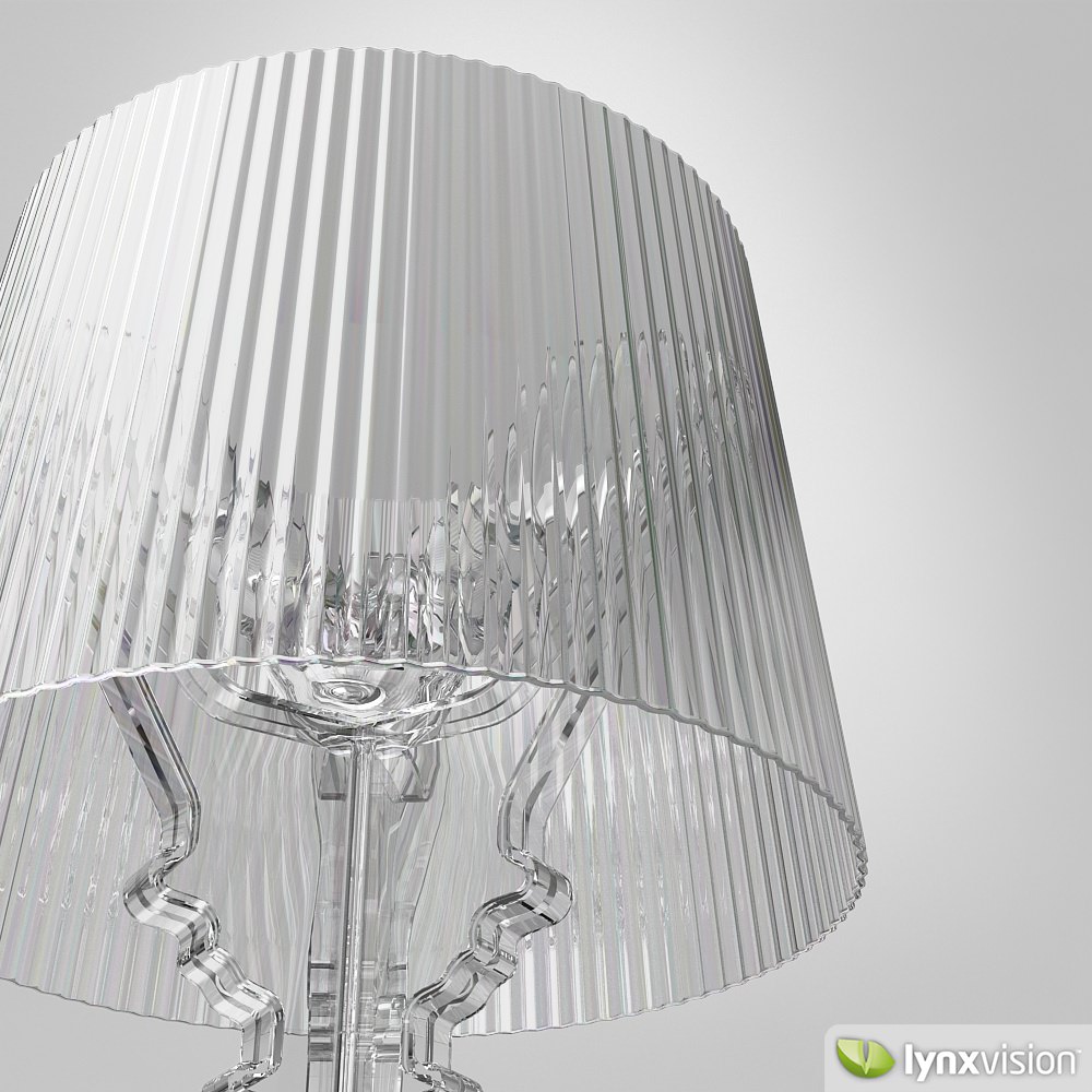 Bourgie Lamp by Kartell 3D model_3