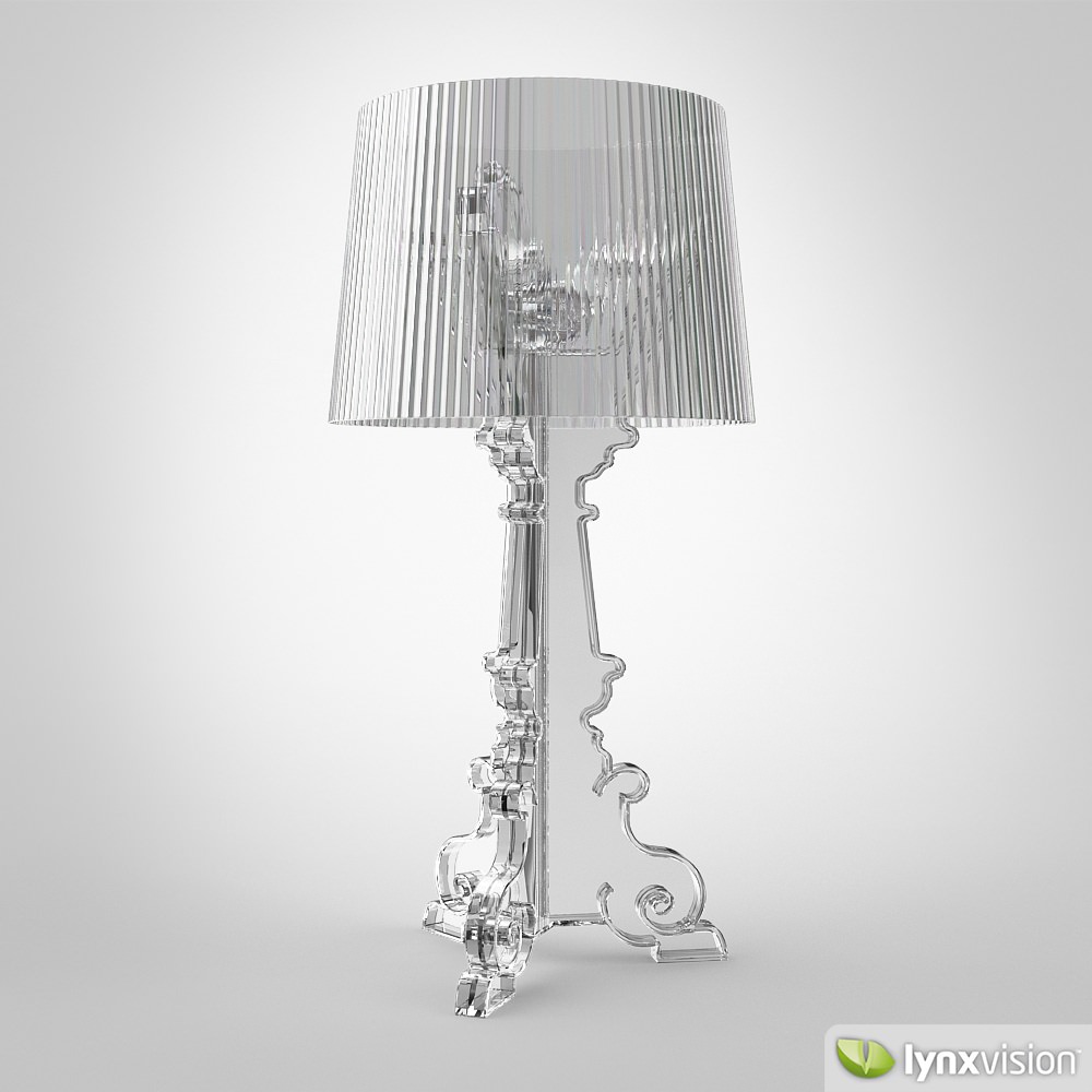 Bourgie Lamp by Kartell 3D model_2