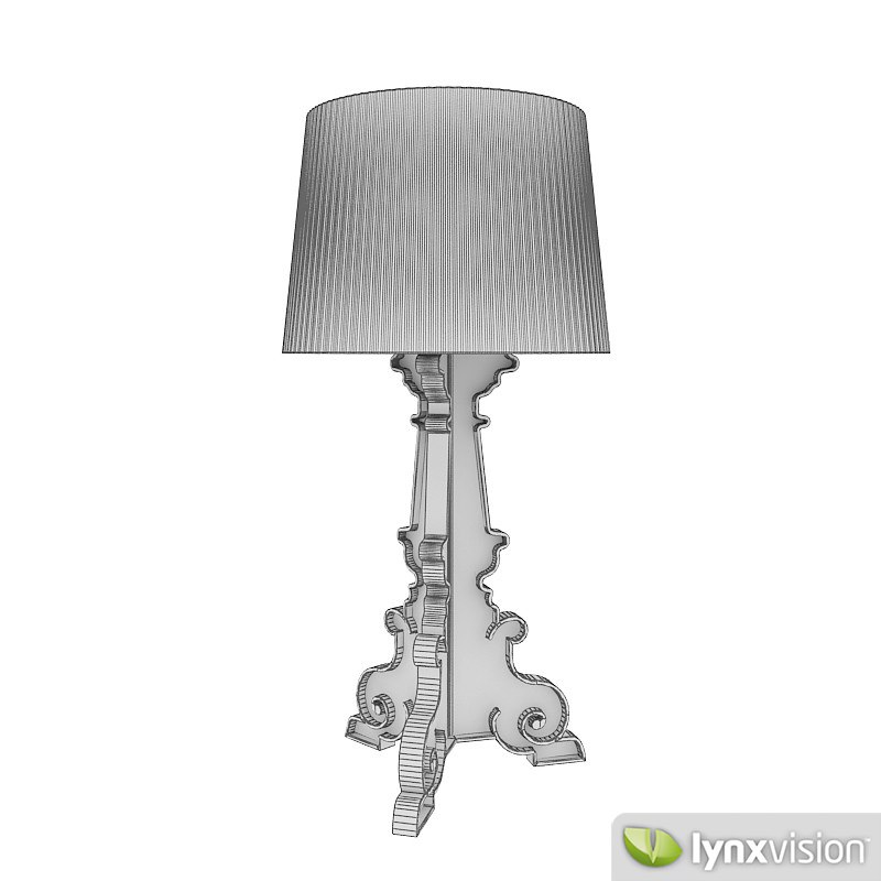 Bourgie Lamp by Kartell 3D model_7
