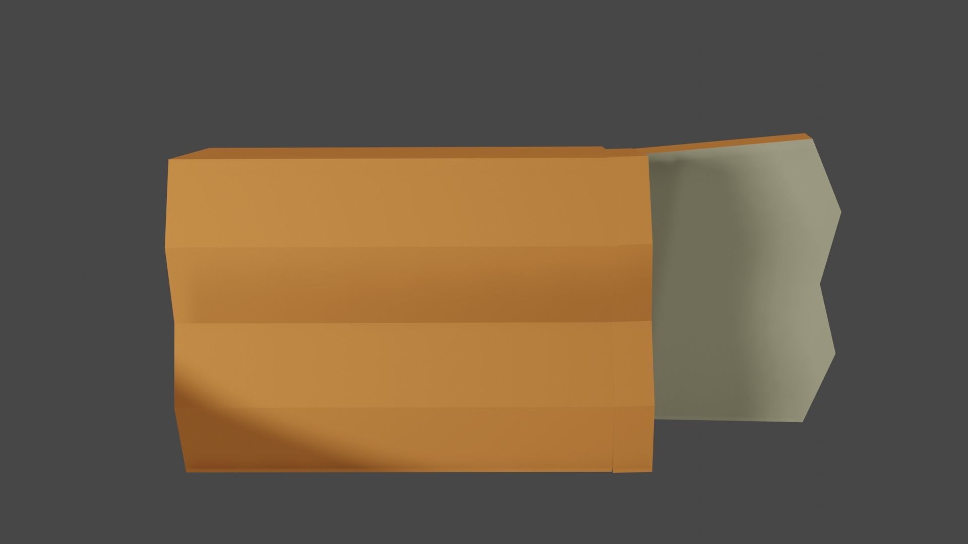 Low Poly Bread box Free low-poly 3D model_2
