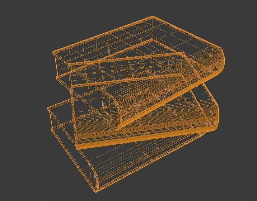 BookStack book Free low-poly 3D model_3