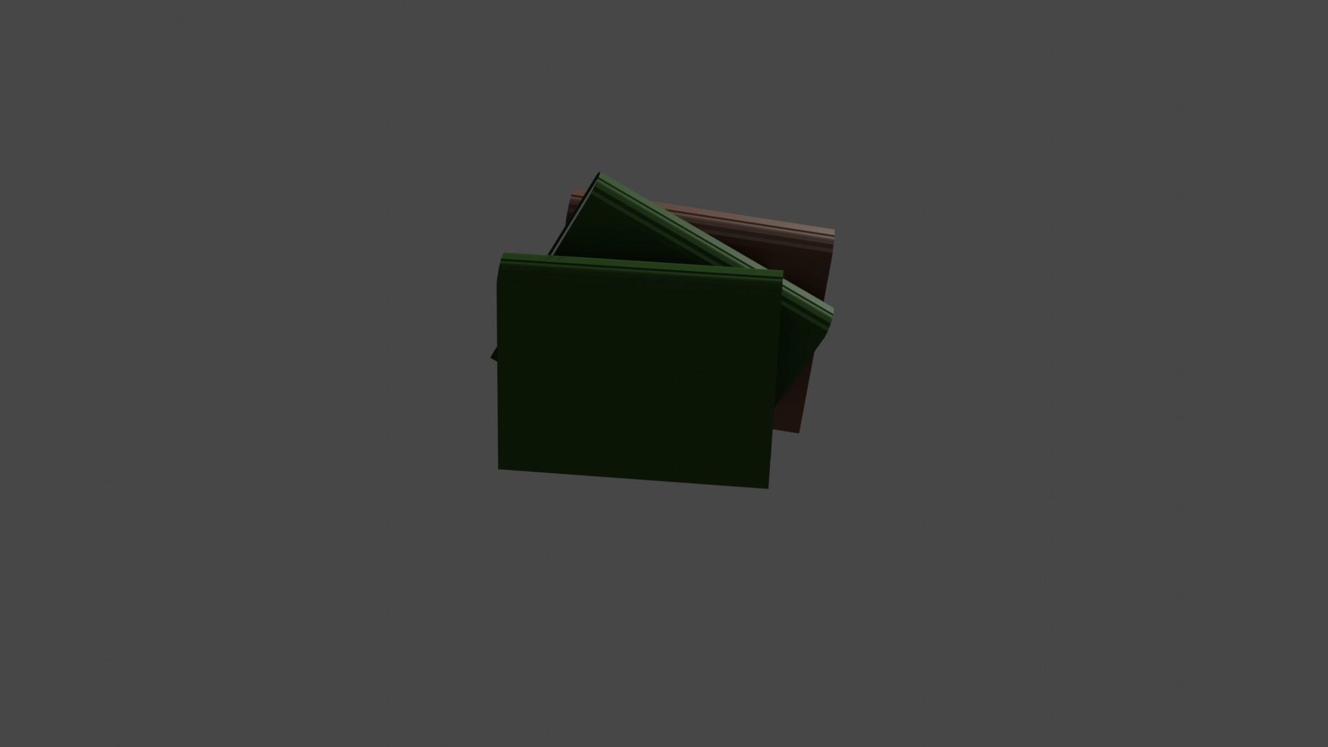 BookStack book Free low-poly 3D model_2